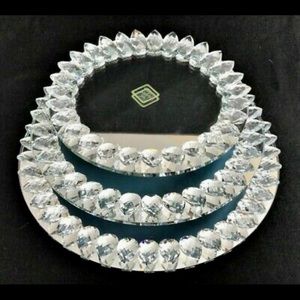 Vidali Crystal Teardrop 
Diamond LAZY SUSANS